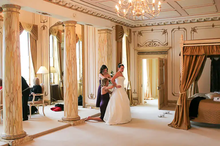 Wedding photography at Gosfield Hall, Essex