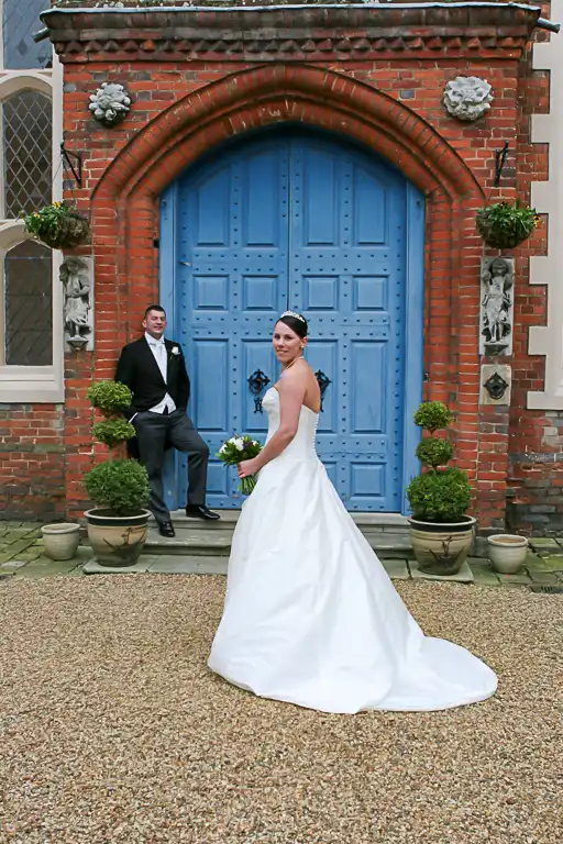 Wedding photography at Gosfield Hall, Essex