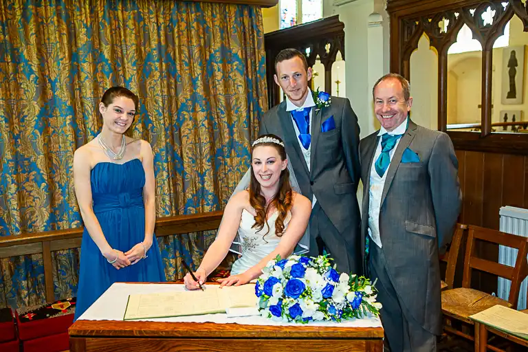 Wedding photography at Brookmans Park Golf Club