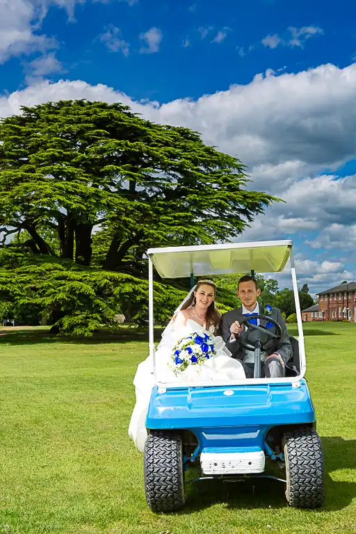 Wedding photography at Brookmans Park Golf Club