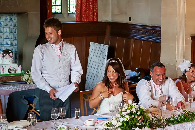 Wedding photography at Fanhams Hall, Ware