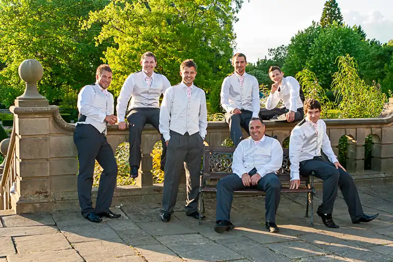 Wedding photography at Fanhams Hall, Ware