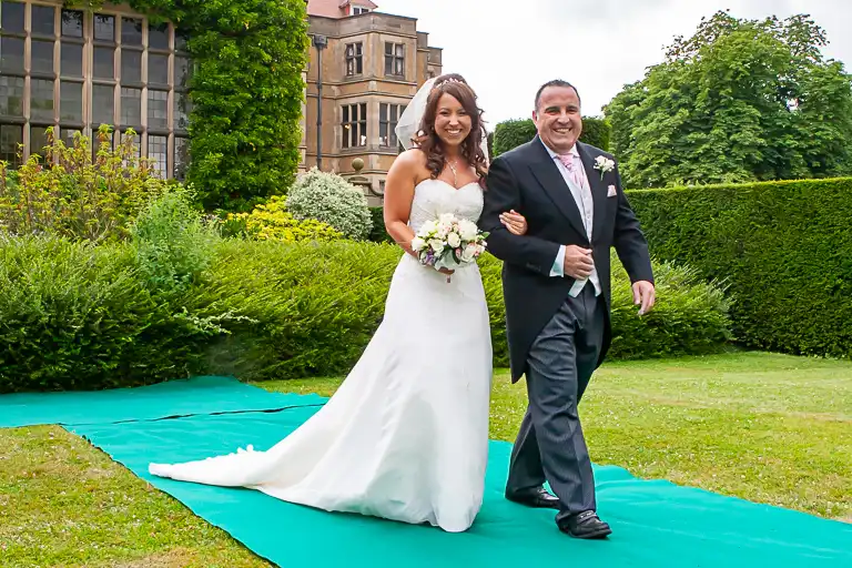 Wedding photography at Fanhams Hall, Ware