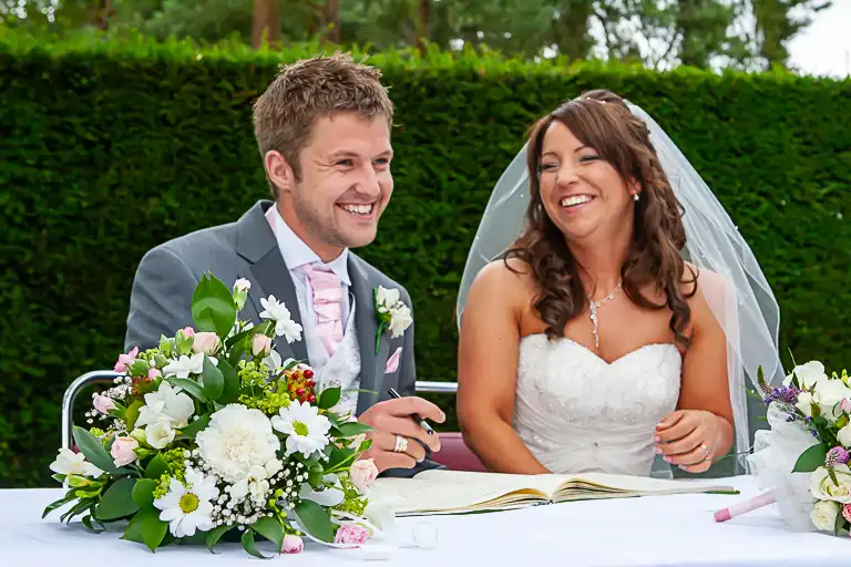 Wedding photography at Fanhams Hall, Ware