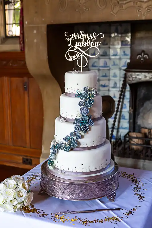 Wedding photography at Fanhams Hall in late October, Ware