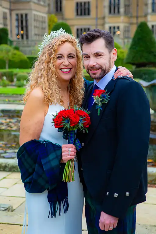 Wedding photography at Fanhams Hall in October, Ware