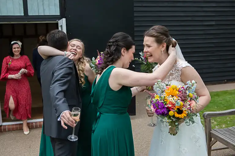 Wedding photography at Henry Moore Studio, Much Hadham