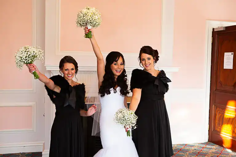 Wedding photography at Hunton Park