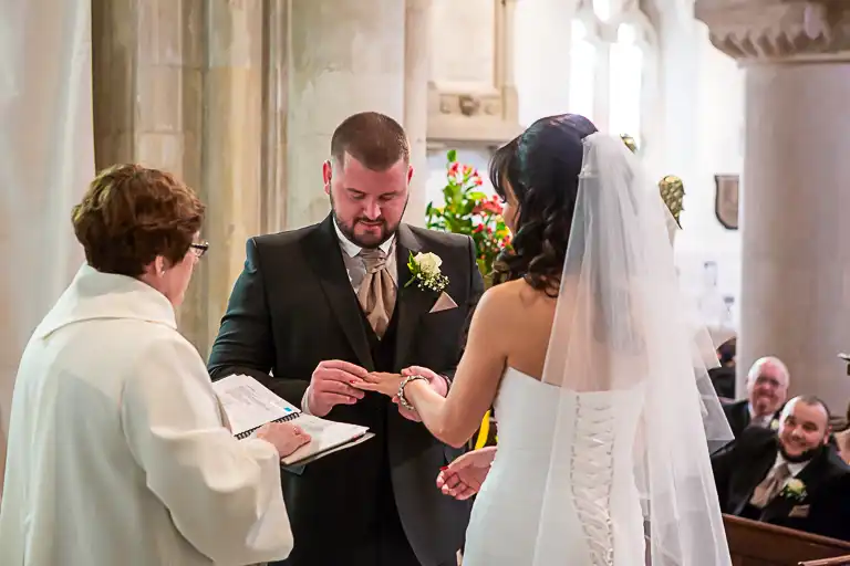 Wedding photography at Hunton Park