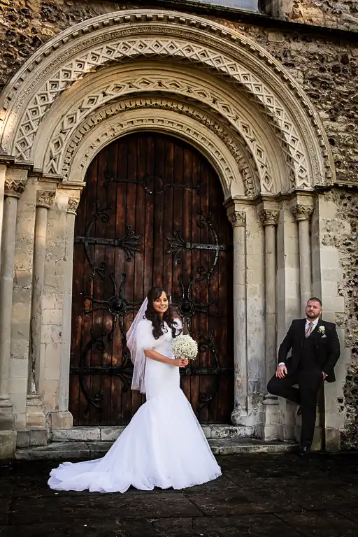 Wedding photography at Hunton Park