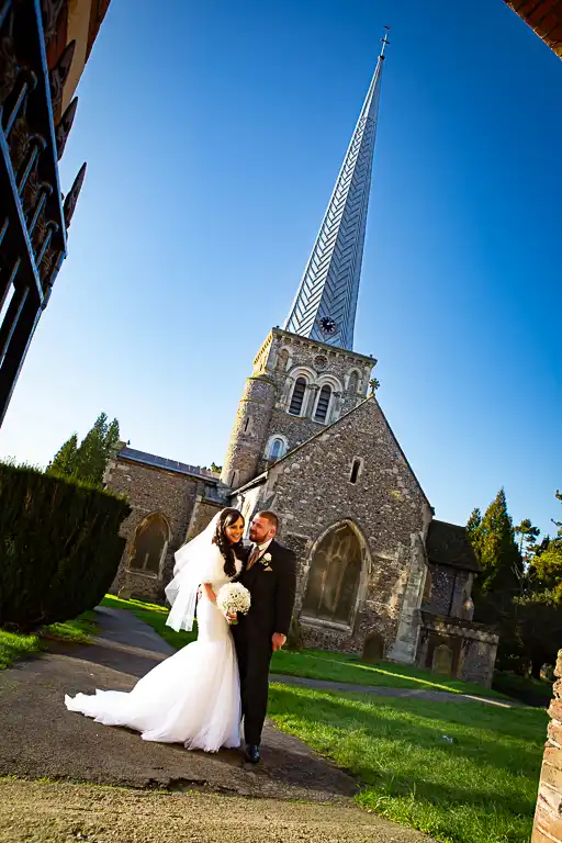 Wedding photography at Hunton Park