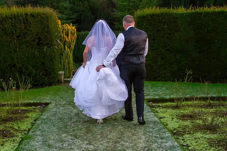 Wedding photography at Hunton Park