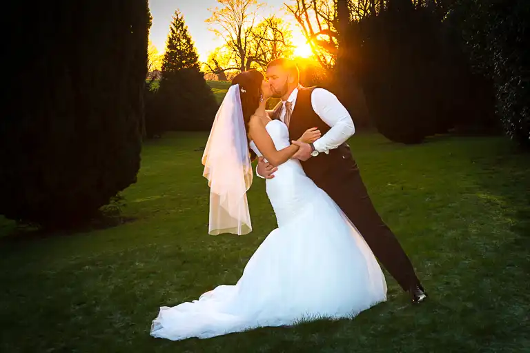 Wedding photography at Hunton Park