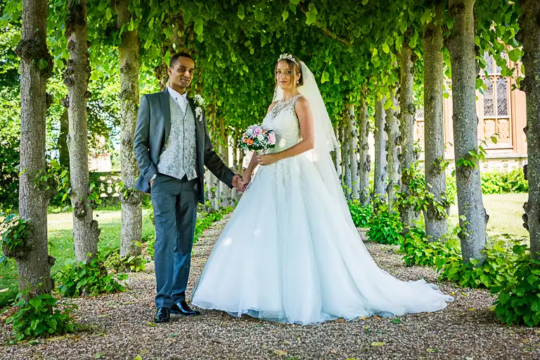 Wedding photography at Knebworth Barns, Knebworth, Hertfordshire