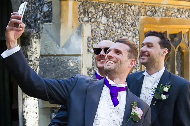 Wedding photography at Shenley Cricket Centre