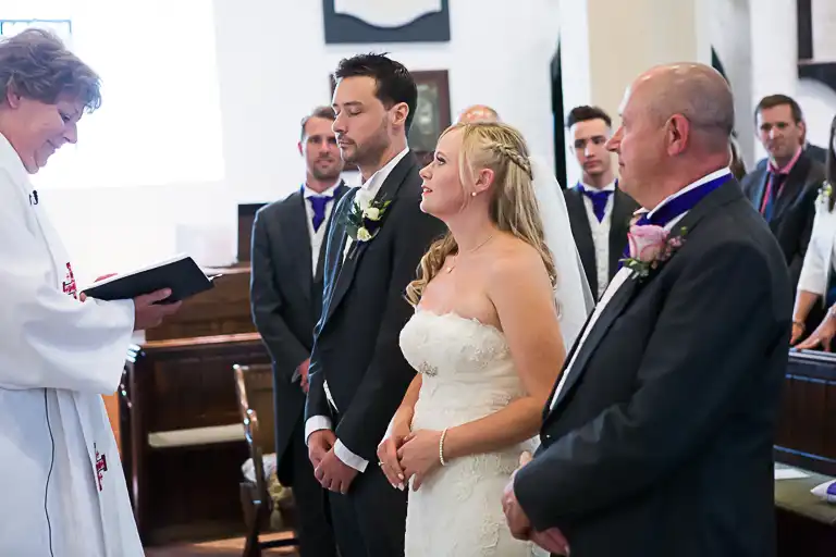 Wedding photography at Shenley Cricket Centre