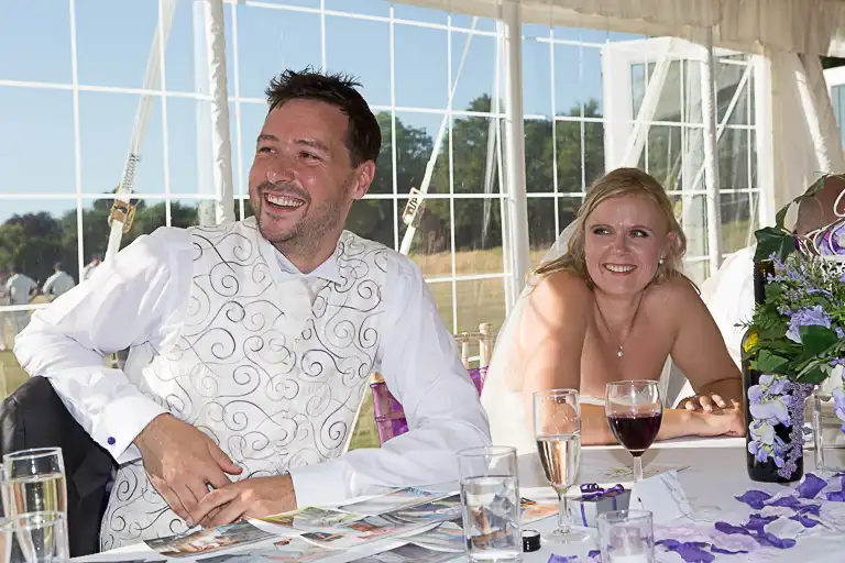 Wedding photography at Shenley Cricket Centre