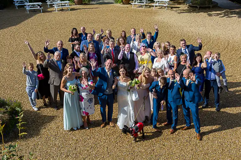 Wedding photography at South Farm, Royston