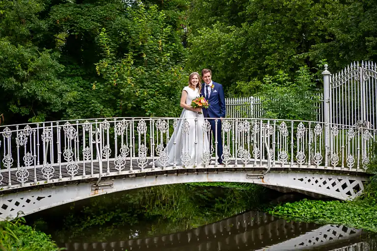 Wedding photography at Morden Hall, Wimbledon