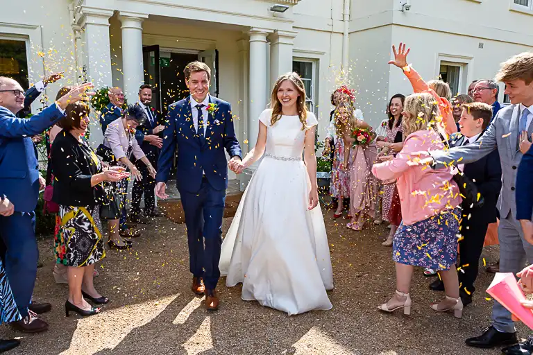 Wedding photography at Morden Hall, Wimbledon