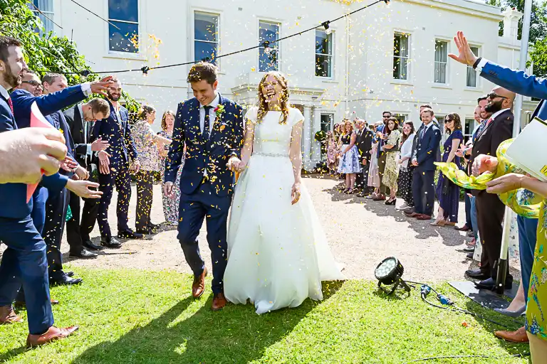 Wedding photography at Morden Hall, Wimbledon