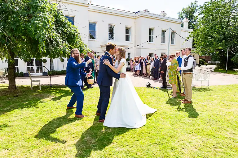Wedding photography at Morden Hall, Wimbledon