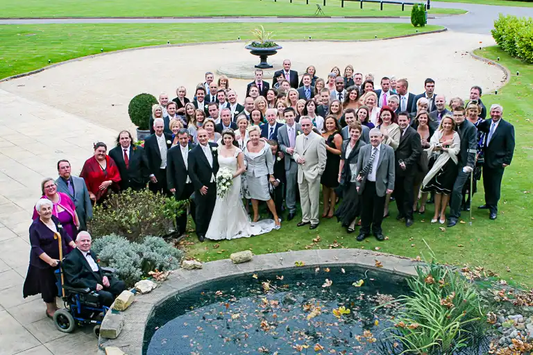 Wedding photography at at Whittlebury Park Hotel, Northamptonshire