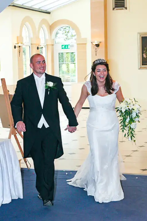 Wedding photography at at Whittlebury Park Hotel, Northamptonshire